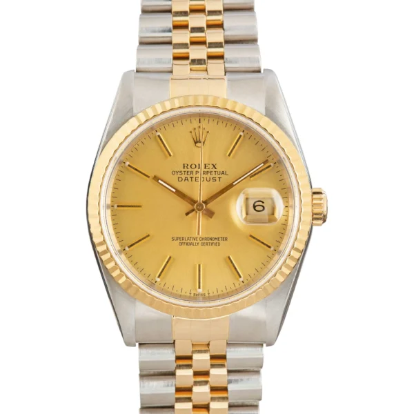 Rolex Datejust 16233 Champagne Dial Replica