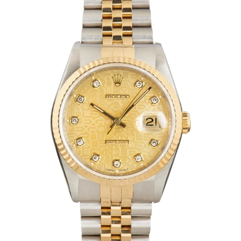 Rolex Datejust 16233 Champagne Jubilee Dial Replica