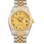 Rolex Datejust 16233 Champagne Roman Dial Replica
