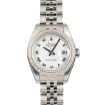 Rolex Datejust 179174 White Roman Dial Replica