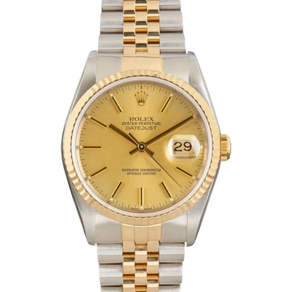 Rolex Datejust 36 16233 Steel & Yellow Gold Replica