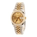 Rolex Datejust 36 Ref 126283 Stainless Steel & 18k Yellow Gold Replica