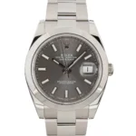 Rolex Datejust 41 Ref 126300 Slate Dial Replica