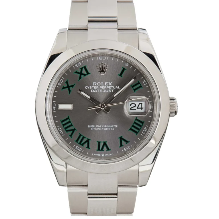 Rolex Datejust 41 Ref 126300 Wimbledon Dial Replica