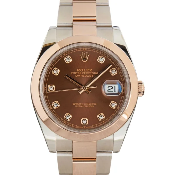 Rolex Datejust 41 Ref 126301 Diamond Dial Replica