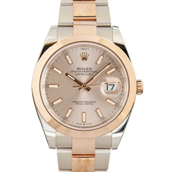 Rolex Datejust 41 Ref 126301 Everose Replica