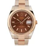 Rolex Datejust 41 ref 126331 Steel & 18k Everose Gold Replica
