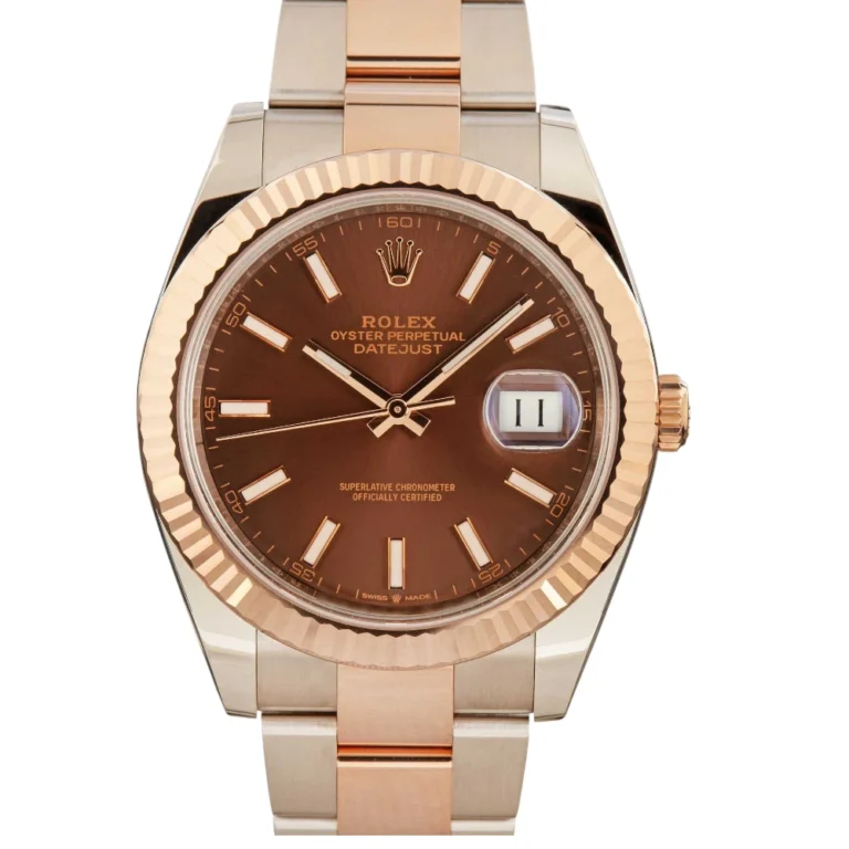 Rolex Datejust 41 ref 126331 Steel & 18k Everose Gold Replica