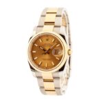 Rolex Datejust Champagne Index Dial Replica