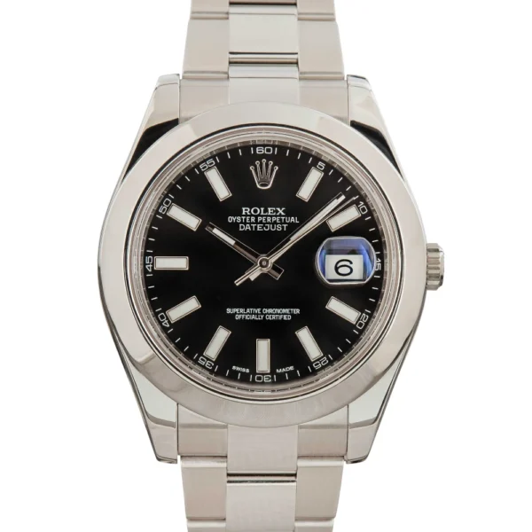 Rolex Datejust II 116300 Black Dial Replica