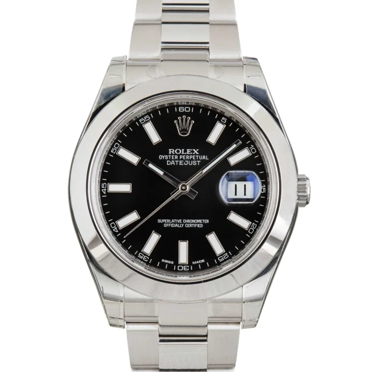 Rolex Datejust II Ref 116300 Black Dial 41MM Replica