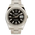 Rolex Datejust II ref 116300 Black Dial Replica