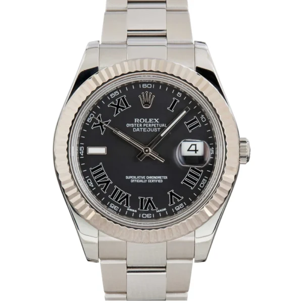 Rolex Datejust II ref 116334 Roman Dial Replica