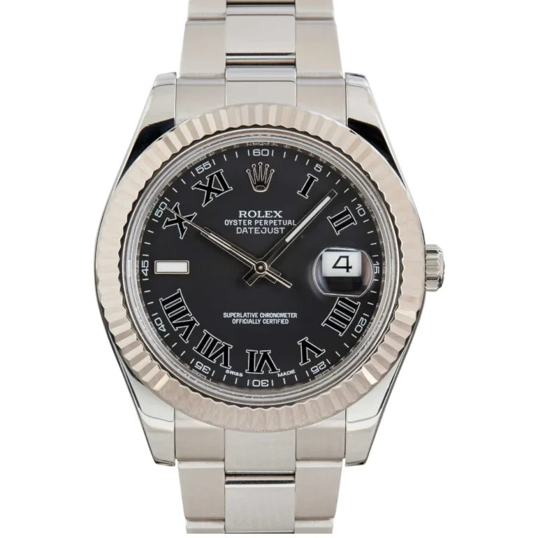 Rolex Datejust II ref 116334 Roman Dial Replica