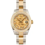 Rolex Datejust Ladies 179383 Crystal Diamond Dial Replica