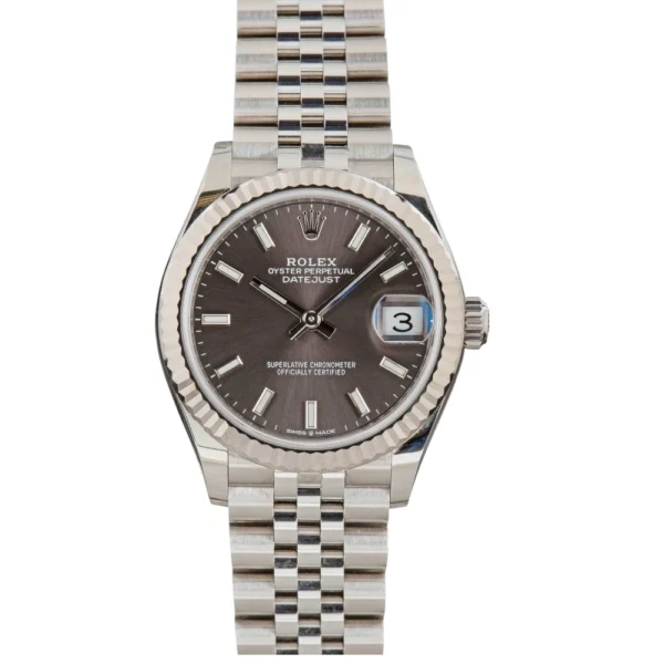 Rolex Datejust Ladies 31 Ref 278274 Dark Grey Dial Replica