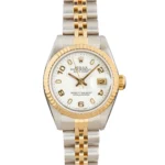 Rolex Datejust Ladies 69173 White Dial Replica