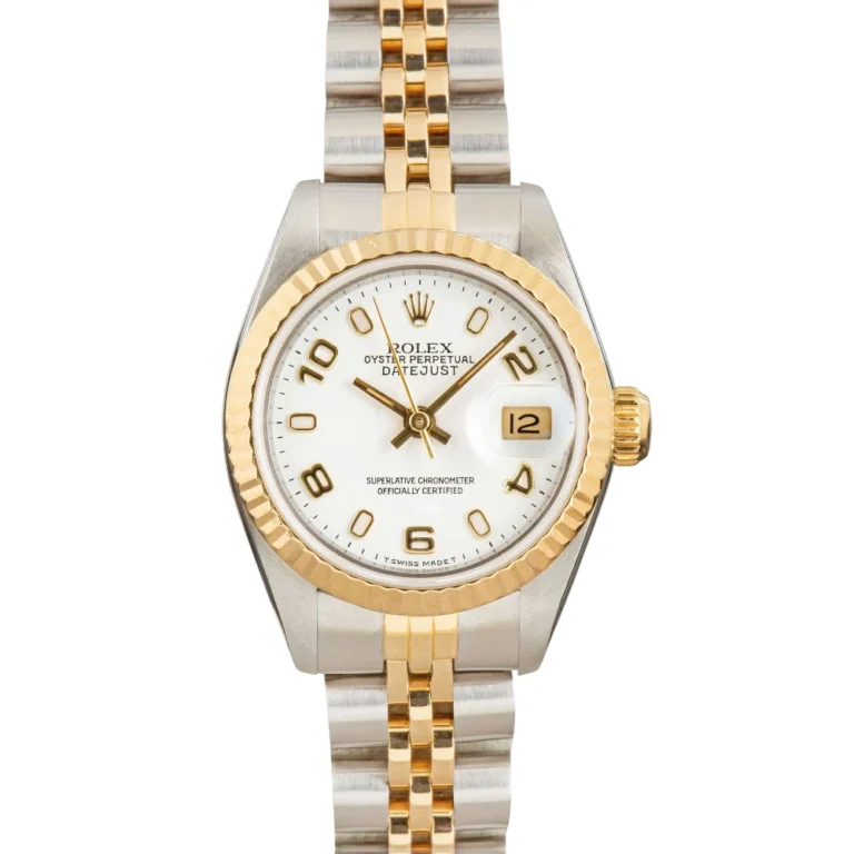 Rolex Datejust Ladies 69173 White Dial Replica
