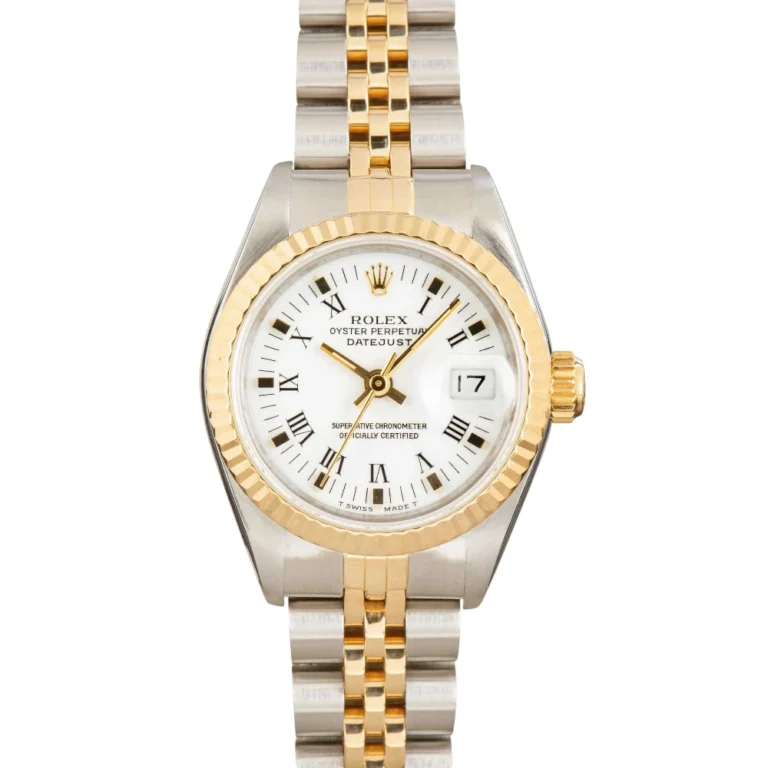 Rolex Datejust Ladies 69173 White Roman Dial Replica