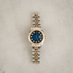 Rolex Datejust Ladies 79173 Blue Vignette Diamond Dial Replica