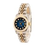 Rolex Datejust Ladies 79173 Blue Vignette Diamond Dial Replica