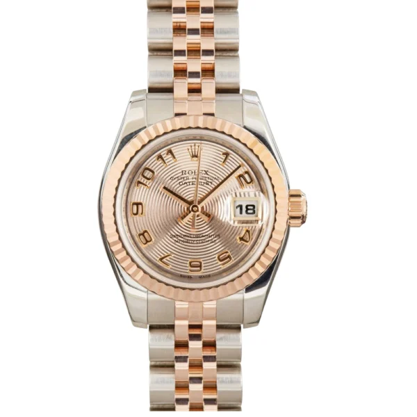 Rolex Datejust Ladies Ref 179171 Stainless Steel & Everose Gold Replica