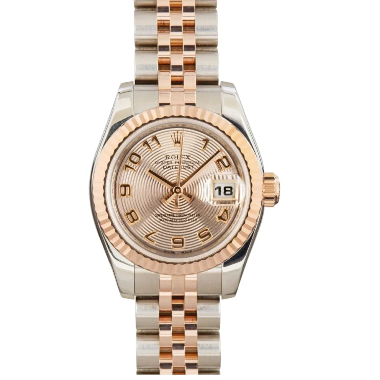 Rolex Datejust Ladies Ref 179171 Stainless Steel & Everose Gold Replica