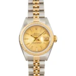Rolex Datejust Lady Ref 69173 Champagne Tapestry Dial Replica
