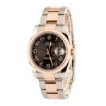 Rolex Datejust Ref 116201 Black Concentric Dial Replica