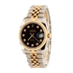 Rolex Datejust Ref 116233 Black Diamond Dial Replica