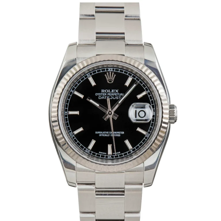 Rolex Datejust Ref 116234 Black Dial Replica