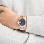 Rolex Datejust Ref 16013 Blue Roman Dial Replica