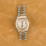 Rolex Datejust Ref 16013 Silver Tapestry Dial Replica