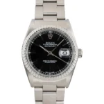 Rolex Datejust Ref 16030 Black Dial Replica