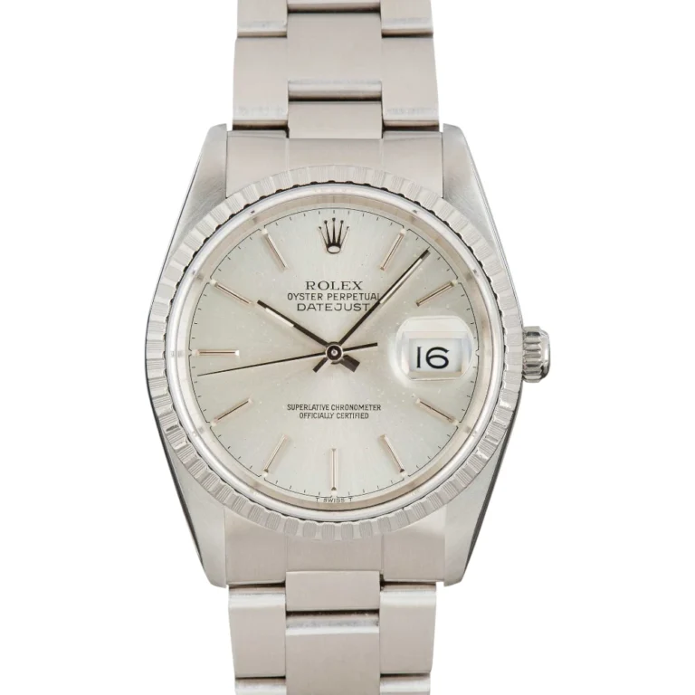 Rolex Datejust Ref 16220 Silver Dial Replica