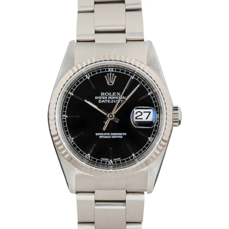 Rolex Datejust Ref 16234 Black Dial Replica