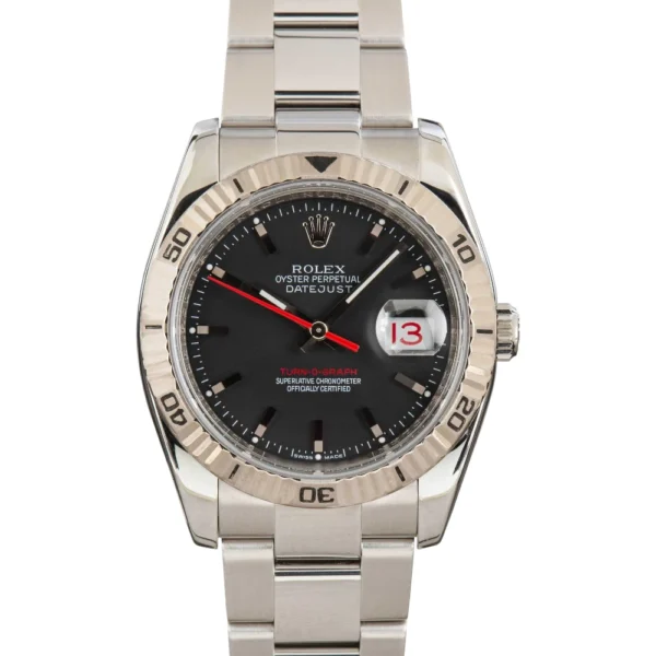 Rolex Datejust Thunderbird 116264 Black Dial Replica