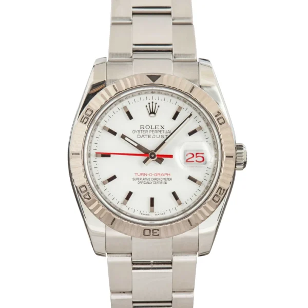 Rolex Datejust Thunderbird 116264 White Dial Replica