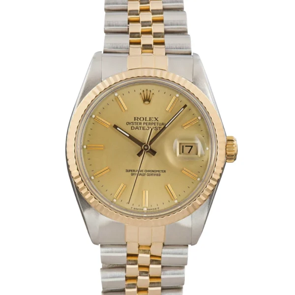 Rolex Datejust Two-Tone 16013 Champagne Replica