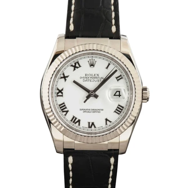 Rolex Datejust Ref 116139 White Dial Replica