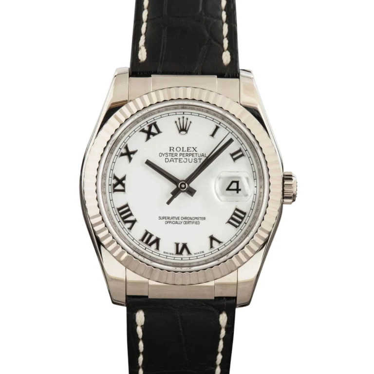 Rolex Datejust Ref 116139 White Dial Replica
