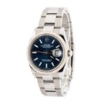 Rolex Datejust ref 126234 Blue Chromalight Dial Replica