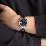 Rolex Datejust ref 126234 Blue Chromalight Dial Replica