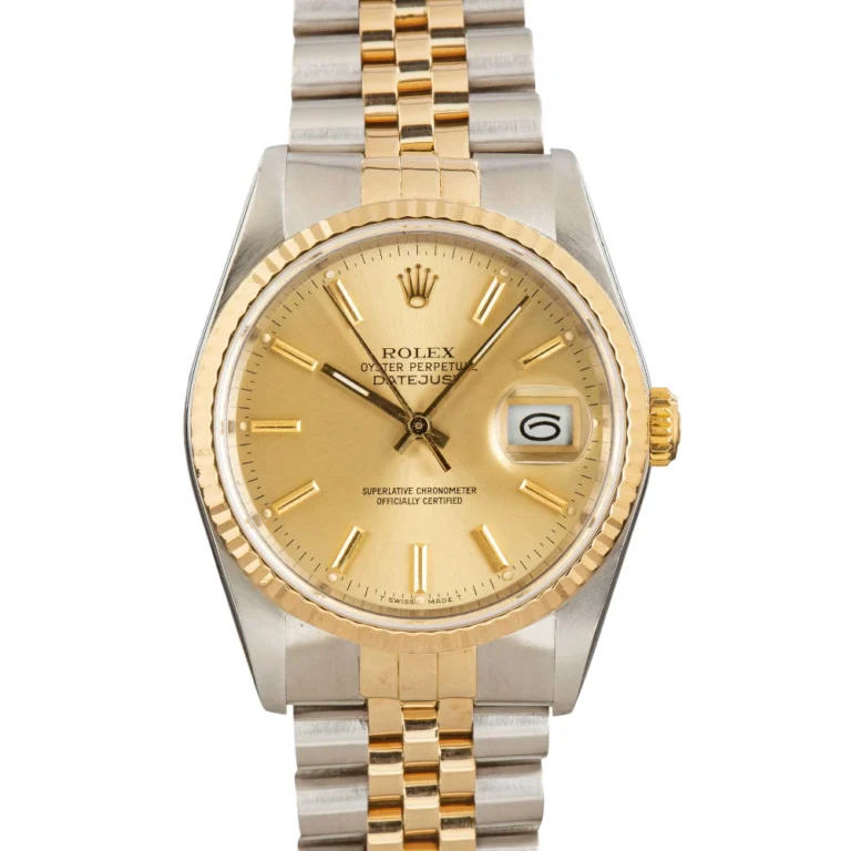 Rolex Datejust ref 16233 Champagne Dial Replica