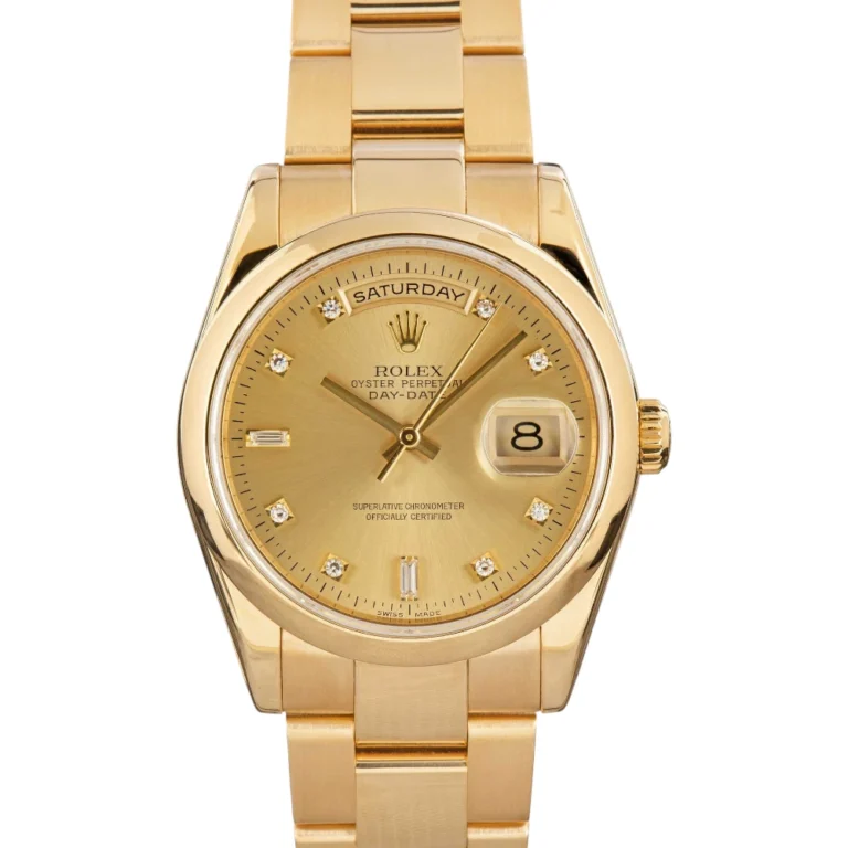 Rolex Day-Date 118208 Yellow Gold Oyster Replica
