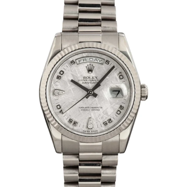 Rolex Day-Date 118239 Meteorite Diamond Dial Replica