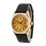 Rolex Day-Date 18038 Leather Bracelet Replica