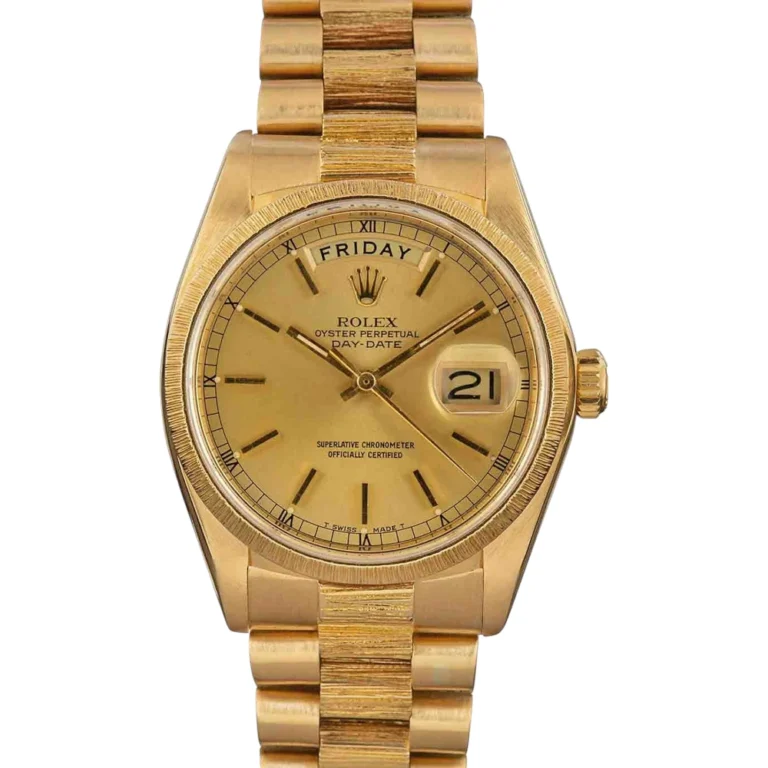 Rolex Day-Date 18078 Barked Finish President Band Replica