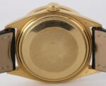 Rolex Day-Date 18k Yellow Gold DIAMOND RUBY 36mm Leather Watch Replica