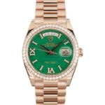 Rolex Day-Date 36 Ref 128345 Green Aventurine Dial Replica